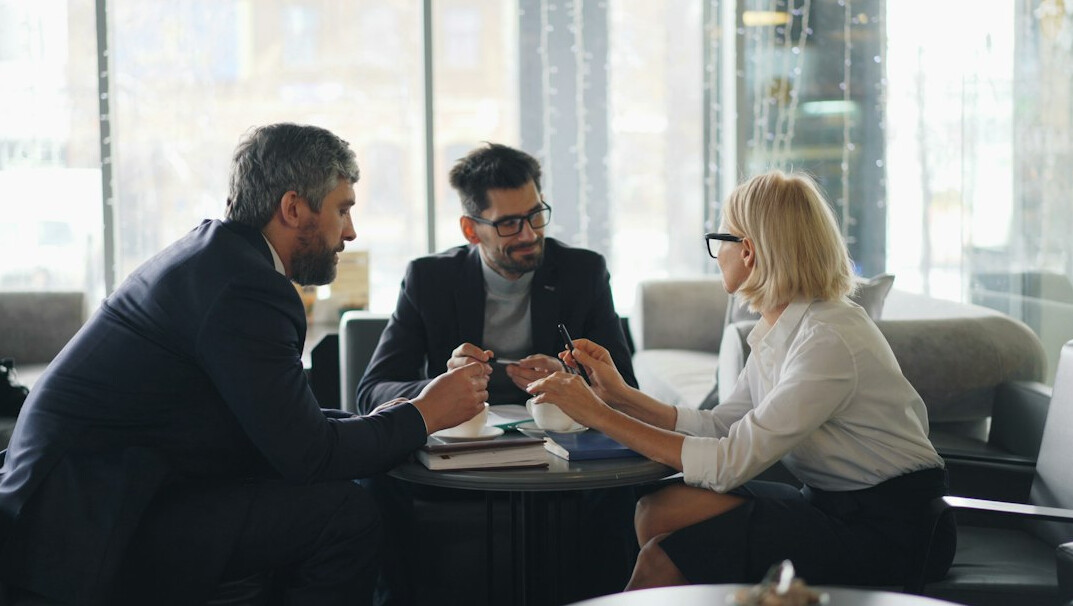 business meeting confidential